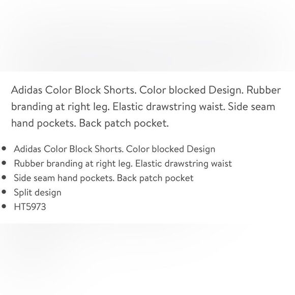 adidas Originals Women's  Color blocked Shorts - Picture 6 of 6